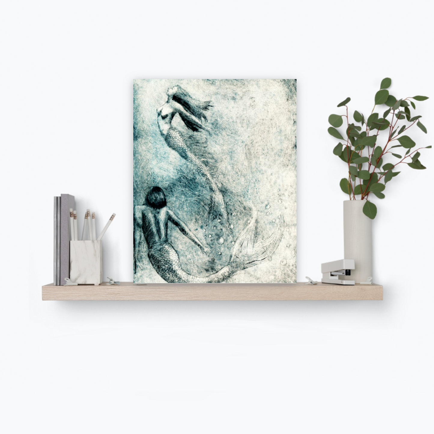 22. The Mermaids: Canvas Print